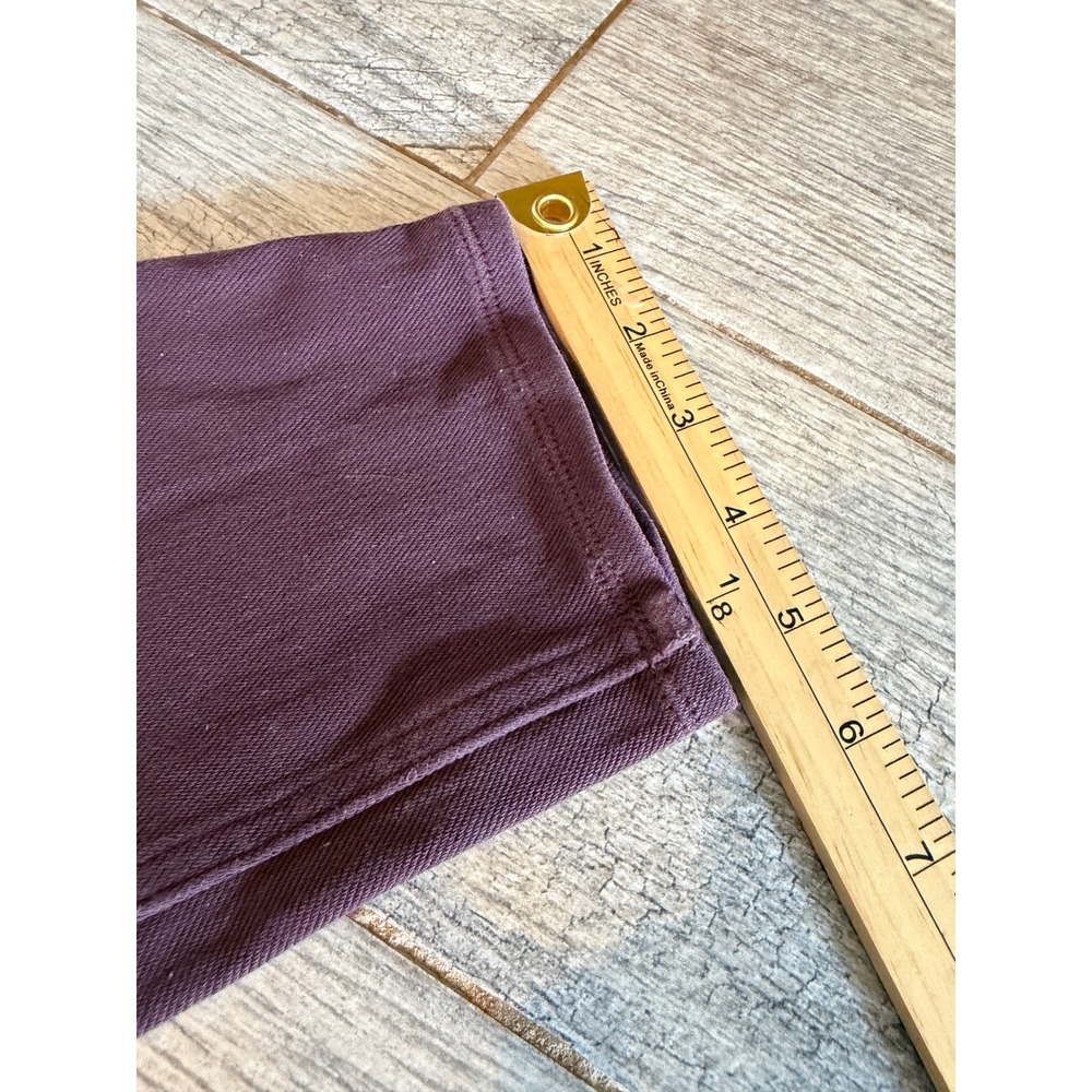 Spanx Jean-ish Leggings 3X Tall Plum 3XLT 20018S High Rise Slim Fit Pull On Pant - Picture 6 of 11